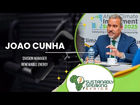 Watch Africa's Climate Ambition: Renewable Energy and Adaptation | Joao Cunha