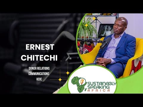 Watch Africa's Green Future: Innovation, Entrepreneurship and Sustainability | Ernest Chitechi